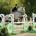 18-year-old Emma Fletcher and her Argentinian warmblood competing in the Big Equitation
