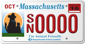 I’m Animal Friendly License Plate