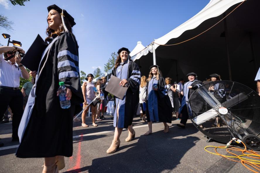 The 40th Commencement ceremony for Cummings School of Veterinary Medicine at Tufts University on Sunday, May 22, 2022