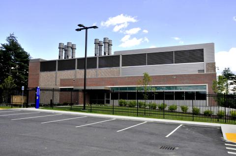 The exterior of Tufts New England Regional Biosafety Laboratory